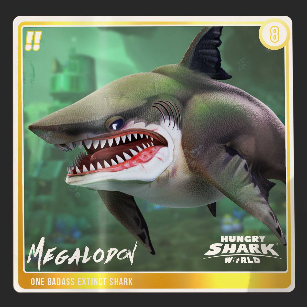 Megalodon | Hungry Shark Wiki | Fandom