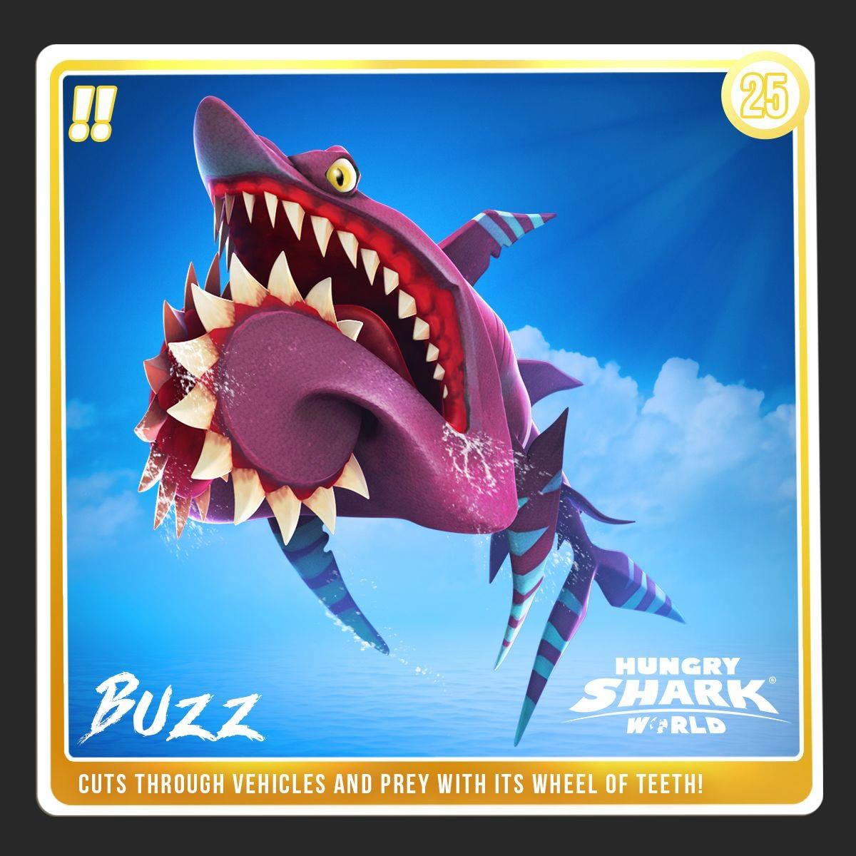 Buzz Helicoprion Hungry Shark Wiki Fandom