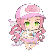 Kyu Charm 'Alt' Design by HuniePop CG Artist Ninamo from the HP2 Art Collection DLC