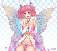 Kyu's In-Game art for the 2018 HuniePop Game