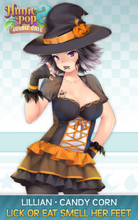 Lillian's Candy Corn Outfit Code, from HunieDev's Twitter