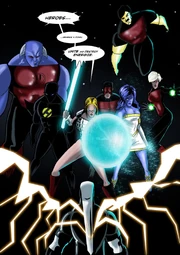 Energize facing Heroes Unite as depicted by Nepath in Energize Hunted released November 17 2010