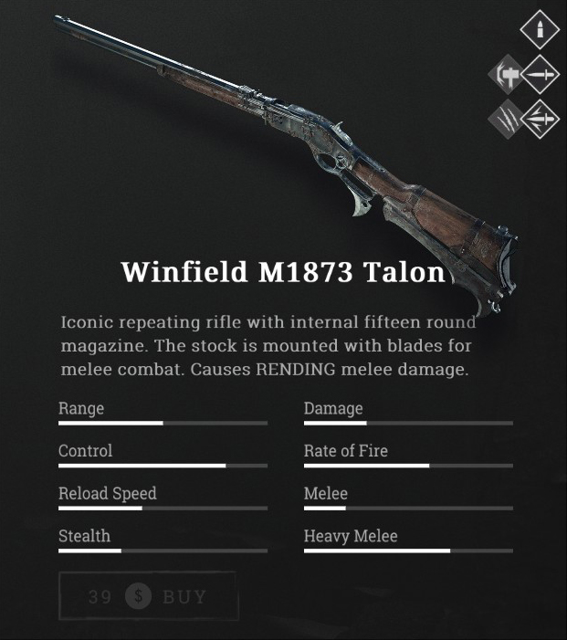 Winfield M1873 Talon | Wiki Hunt: Showdown | Fandom