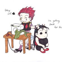 Hisoillumi Fan Art Hunter X Hunter Couples Wikia Fandom Never expected this when i posted this last year. hisoillumi fan art hunter x hunter