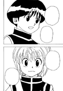 Pairo will ask Kurapika when he gets back if the outside world was fun