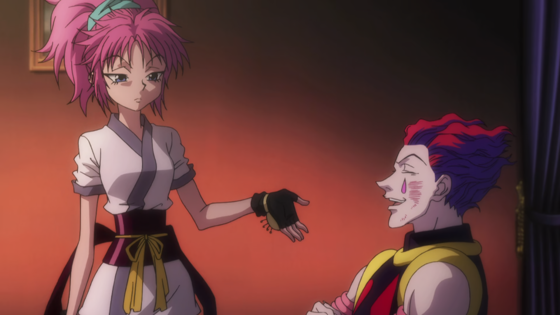 hisoka 2011 hair down