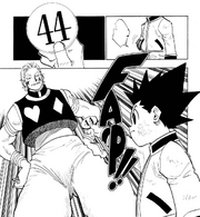 Chap 62 - Gon returning Hisoka's badge