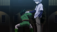 Killua stops Gon EP95