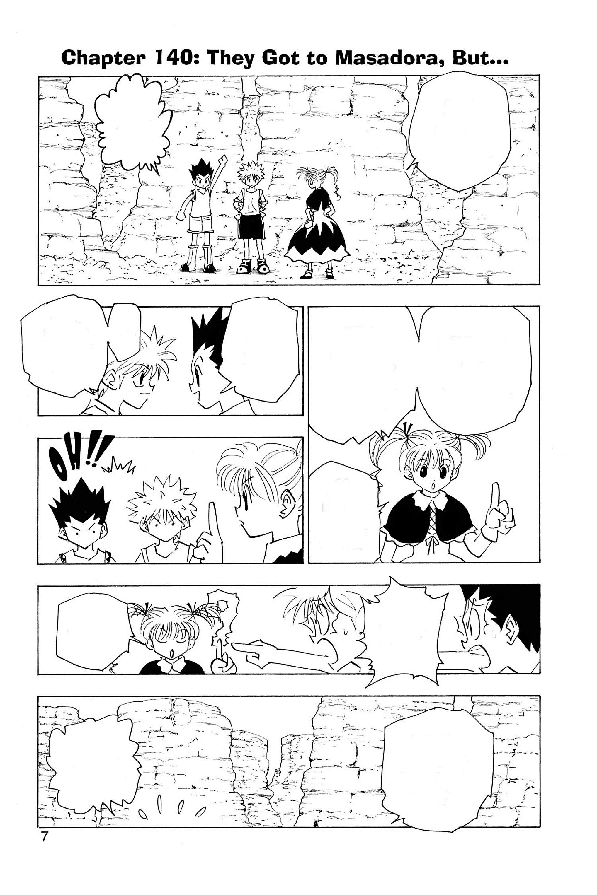 List of Volumes and Chapters, Hunterpedia