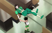 Gon enfrenta a Illumi