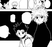 Chap 45 - Gon and Killua planning to reach the top of the tower