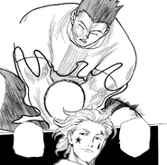 Chap 168 - Hisoka's Bungee Gum ensuring total victory