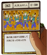 Healthy Villager card