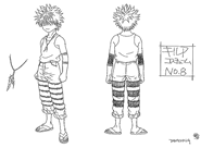 HxH99 Killua Character Design 12