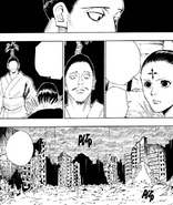 Chap 104 - Chrollo reminding Nobunaga of his dedication to the Troupe