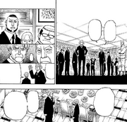 Chap 376 - Kurapika thanking Belerainte
