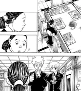 Bill and Kurapika confront Shimano