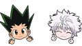 Chibi Gon and Killua