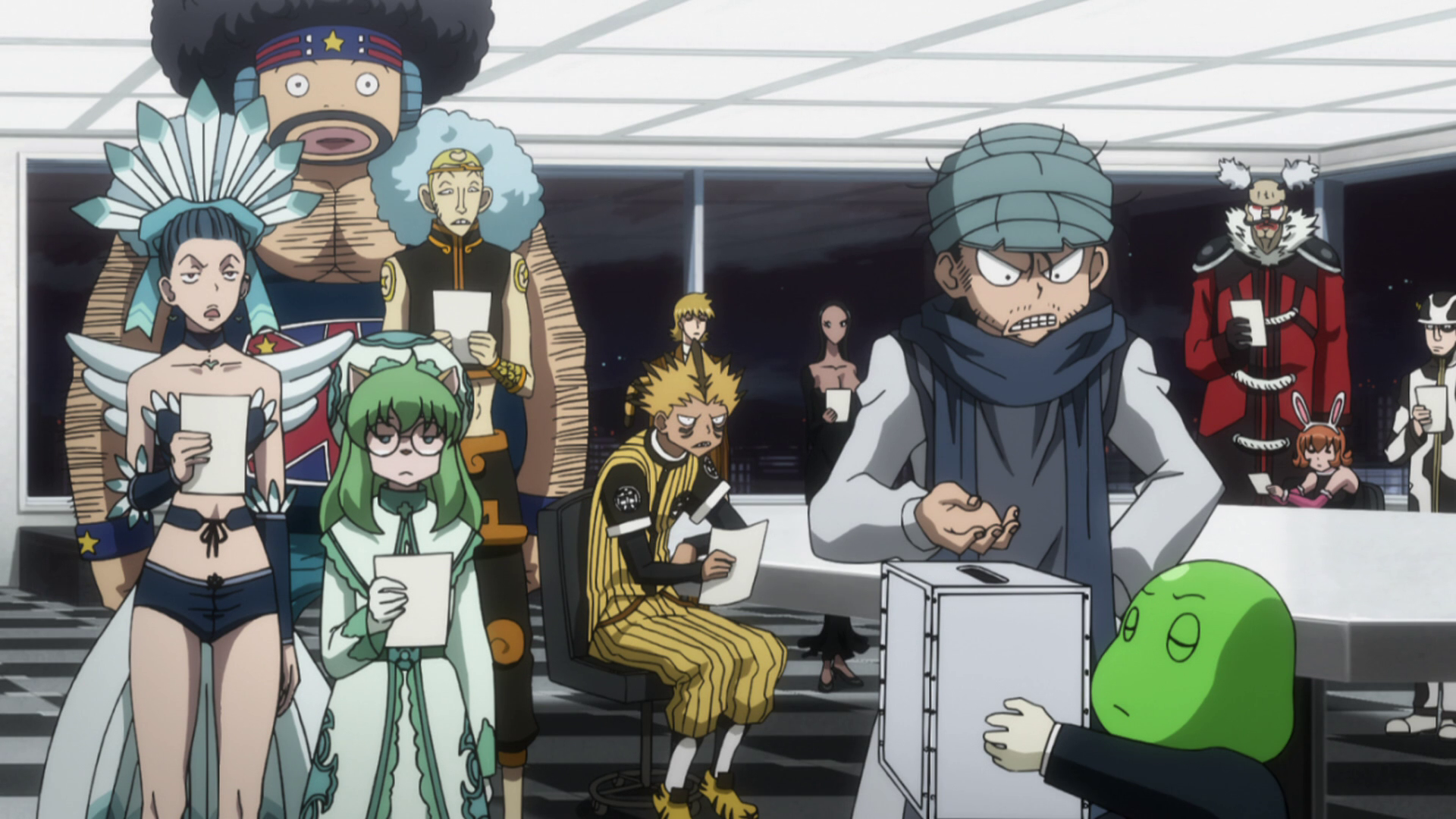 É eleito o novo presidente da associação Hunter. #hxh #hxhdublado #hun