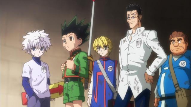 Hunter-S - Leorio golpea a Ging Y pensar que por esto