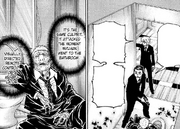 Chap 376 - Kurapika and Sakata finding Myuhan's body