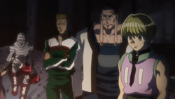 HxH2011 EP47 Shalnark and the others waiting for Uvogin