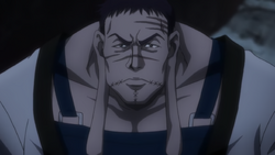HxH2011 EP58 Franklin explaining the worst case scenario
