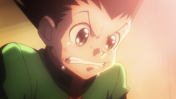 HxH2011 EP18 Gon cries