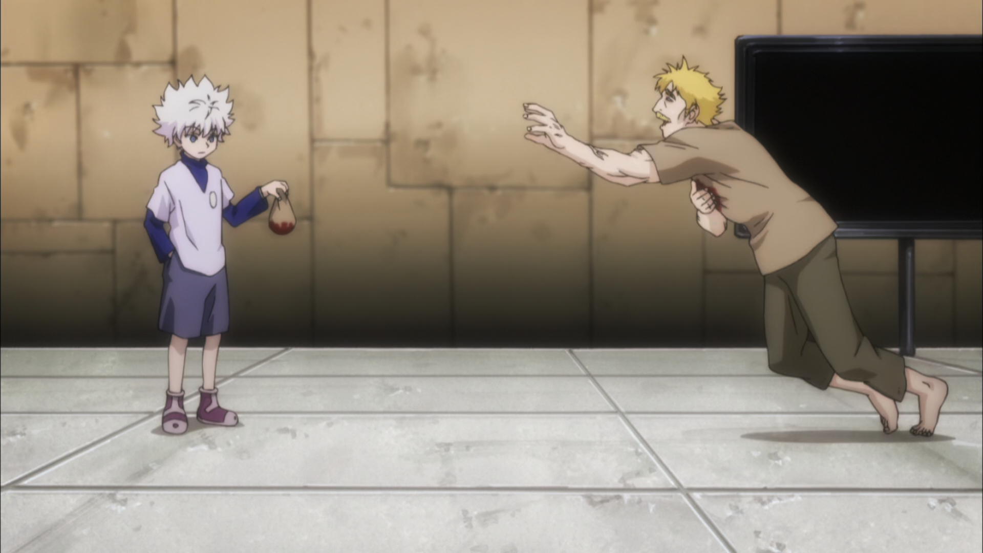 Meanwhile, Killua must encounter Johness, but without fear, Killua killed h...