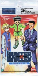 Carddass masters premium gon x kurapika x leorio booster