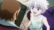 HxH2011 EP66 Killua sees Zepile at the Exam