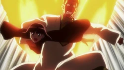 Kalluto being saved by Phinks