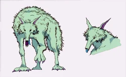 Mike's 1999 anime adaptation design