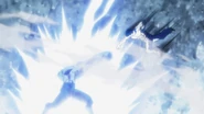Menthuthuyoupi hit by Killua's lightning