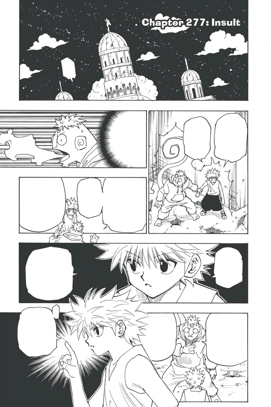 Killua vs. Shoot  Hunter X Hunter 