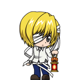 Kurapica Halloween style Chibi