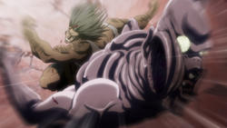 ages of the phantom troupe Uvogin punches worm