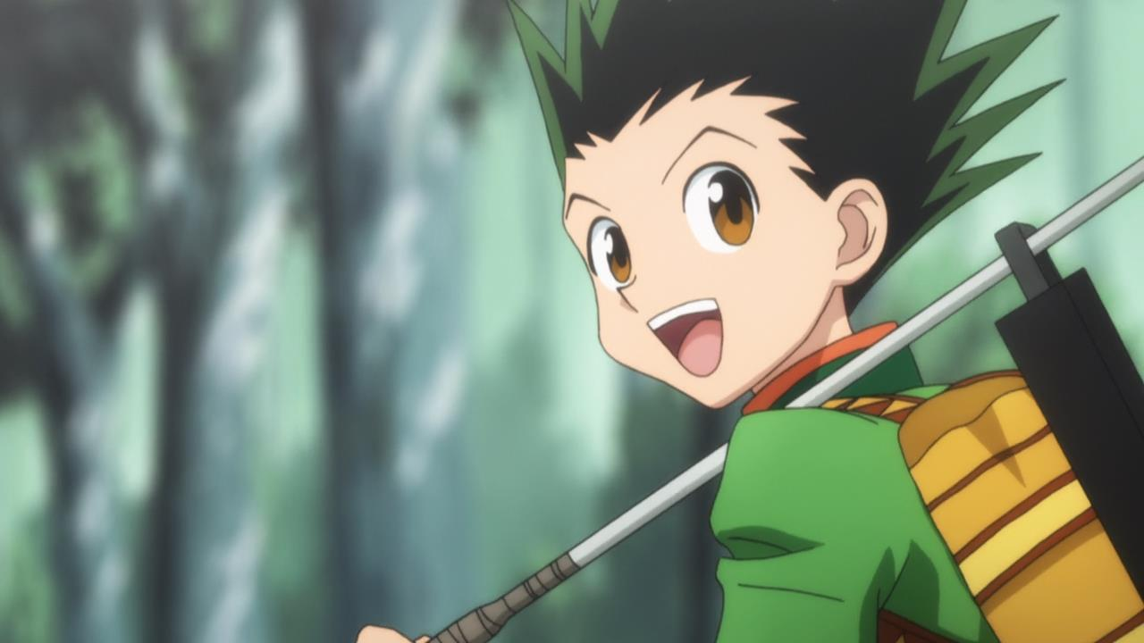 Hunter x Hunter Eternamente - Sobre os quatro protagonistas principais da  série Hunter x Hunter. - Gon Freecss (ゴン=フリークス Gon Furīkusu). Ele é filho  de um famoso Hunter, Ging Freecss e ele