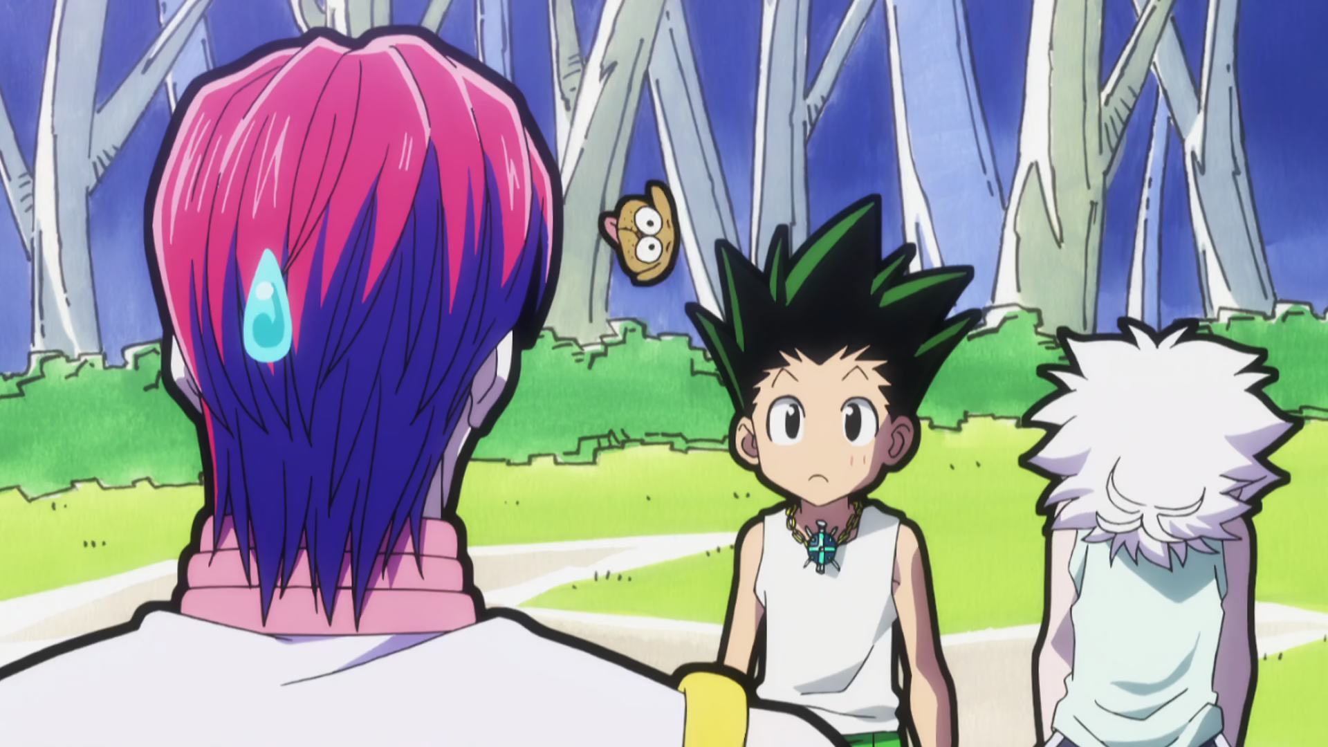 Hisoka Tricking Gon In Hunter X Hunter GIF