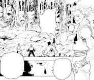 Chap 149 - Hisoka revealing himself to the Troupe