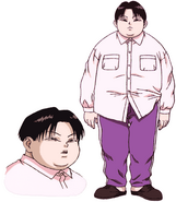 Milluki's 1999 anime adaptation design