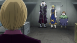 Pakunoda meets Kurapika
