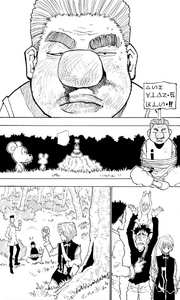 Chap 26 - Kurapika and Leorio capturing Tonpa and Sommy