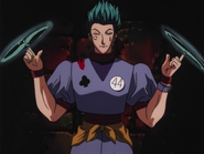 Hisoka spinning blades HXH 99 EP15