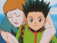 Gon carrying Matthew