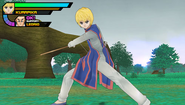 HxH Wonder Adventure Kurapika fighting with his Bokken