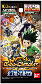 Miracle Battle Carddass HxH Phantom Troupe Booster Pack