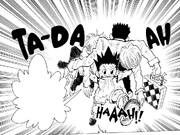 Chap 31 - Gon rescuing Kurapika, Leorio, and Ponzu
