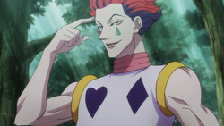 hisoka 2011 hair down