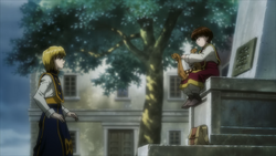 Kurapika meets the Pairo doll